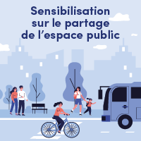 Sensibilisation sur le partage de l'espace public