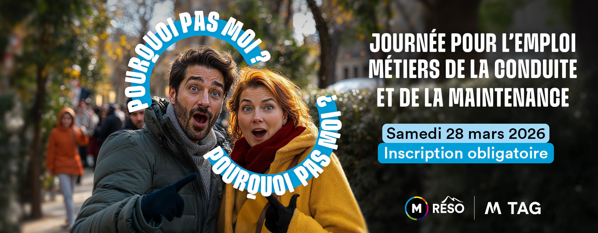 Journée pour l'emploi des métiers de la conduite et de la maintenance samedi 28 mars